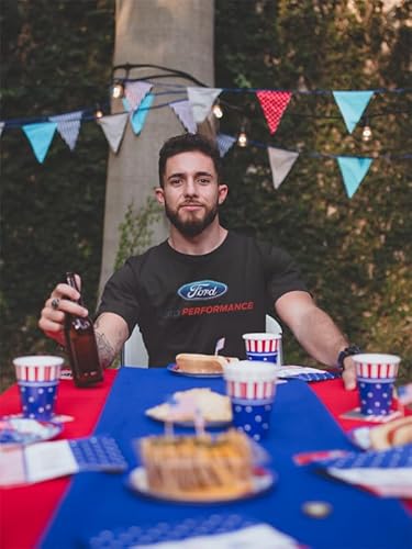 Ford Performance T-Shirt Mustang GT ST Racing (Front Print), Black, L