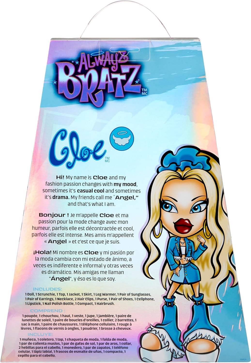 Bratz Alwayz Bratz Fashion Doll - Cloe - with 10 Accessories and Poster Great for Ages 6 and Older