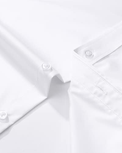 text  j-ver-mens-dress-shirts-solid-long-sleeve-stretch-wrinkle-free-formal-shirt-business-casual-button-down-shirts-white-large