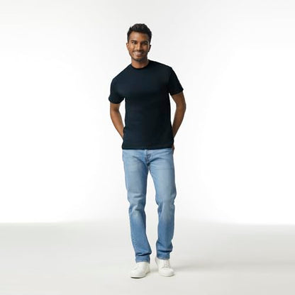 text  gildan-adult-ultra-cotton-t-shirt-style-g2000-multipack-black-2-pack-medium