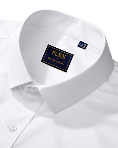 text  j-ver-mens-dress-shirts-solid-long-sleeve-stretch-wrinkle-free-formal-shirt-business-casual-button-down-shirts-white-large