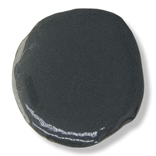 2-- penguin pottery glazes - mid range fire - opaque series - charcoal grey - cone 5-6 - 16oz