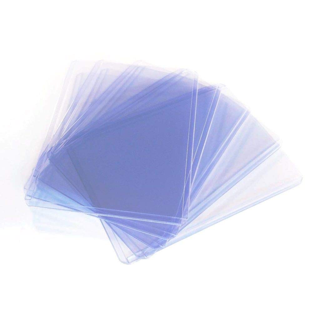 Ultra Pro 3 x 4 Clear Regular, 100 Pieces Toploader Thick Card Cases - for Trading Cards such as Pokemon Magic - Standard Size Transparent