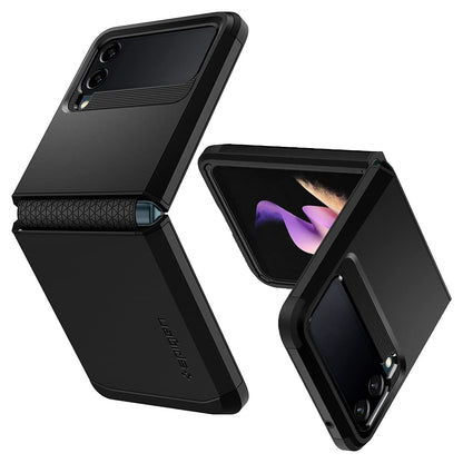 text  spigen-tough-armor-hinge-protection-technology-designed-for-galaxy-z-flip-3-5g-case-2021-black