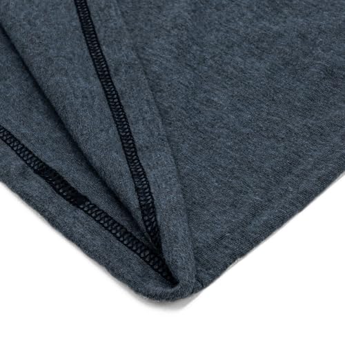 Tee Luv Men's Chevrolet an American Classic T-Shirt - Chevy 1911 Car Logo Shirt, Indigo-Black Heather, M