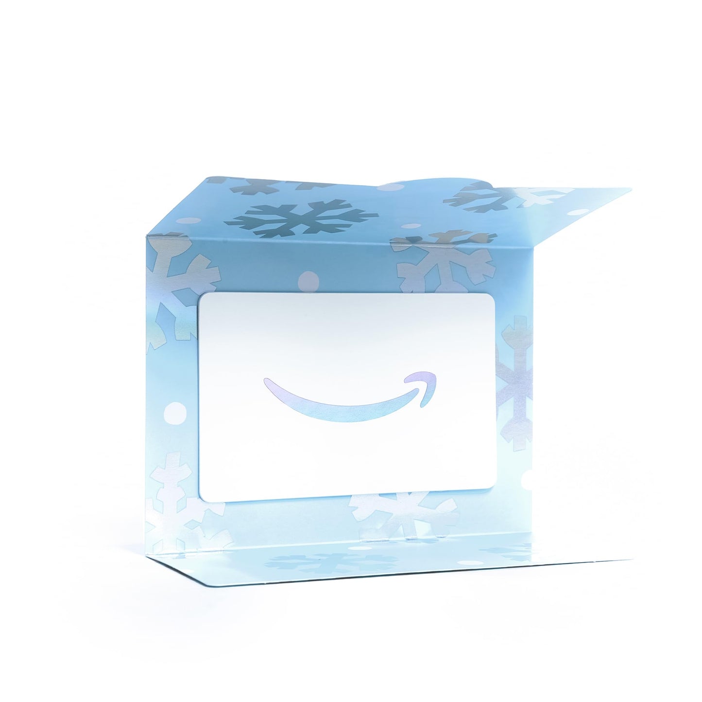 Amazon Physical Gift Card in Mini Envelope - Glistening Snowflakes | Christmas