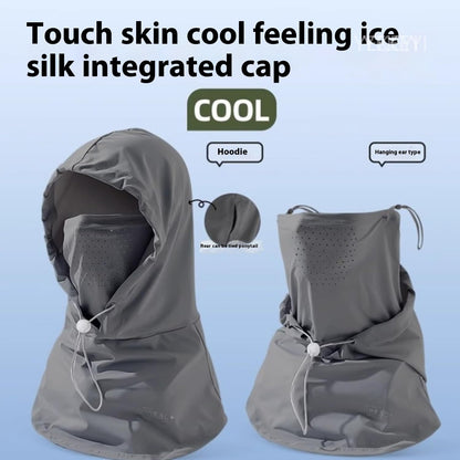 YEKEYI Balaclava Mask Sun UV Protection Balaclava Face Cover Hood Breathable Full Head Mask Cycling Skiing Fishing Hat