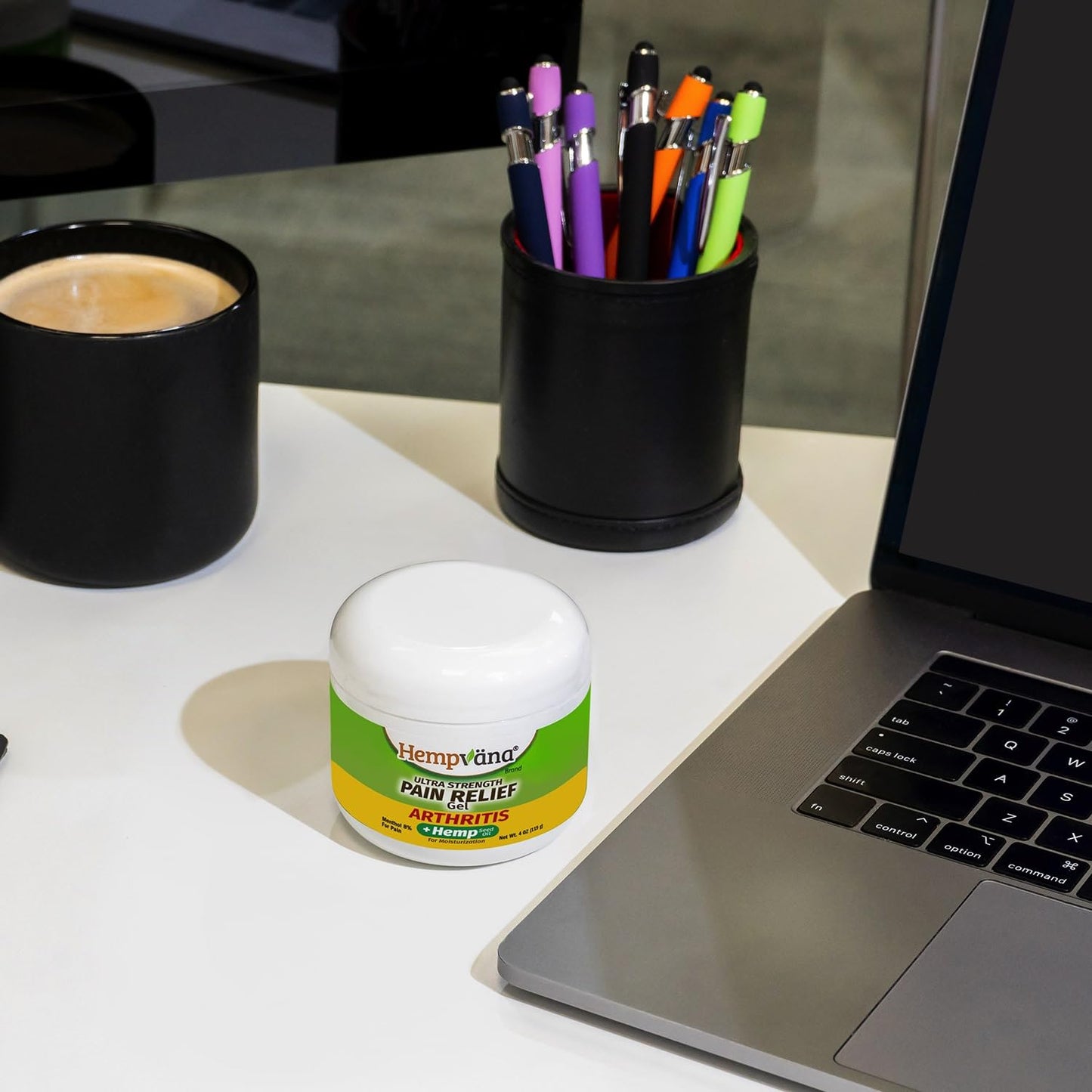 Hempvana Arthritis Pain Relief Gel, Ultra-Strength for Arthritis in Muscles & Joints. Enriched with Hemp Seed Oil, AS SEEN ON TV. Non-Greasy. Targeted Long-Lasting Relief. Works Fast, 4 Oz.