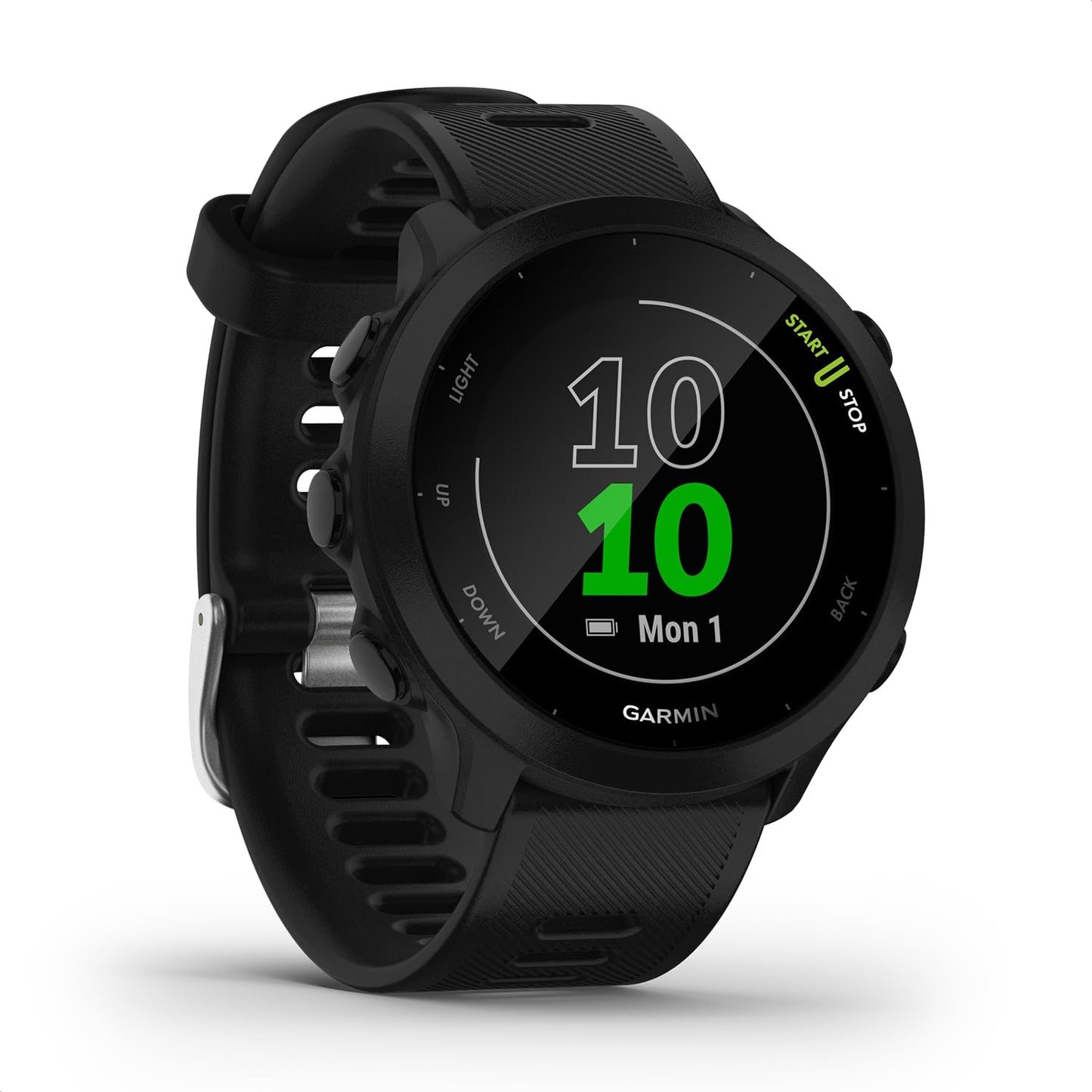 Garmin Forerunner 55 Multi-Activity Running GPS Watch with Garmin Coach and Wrist Cardio - Black