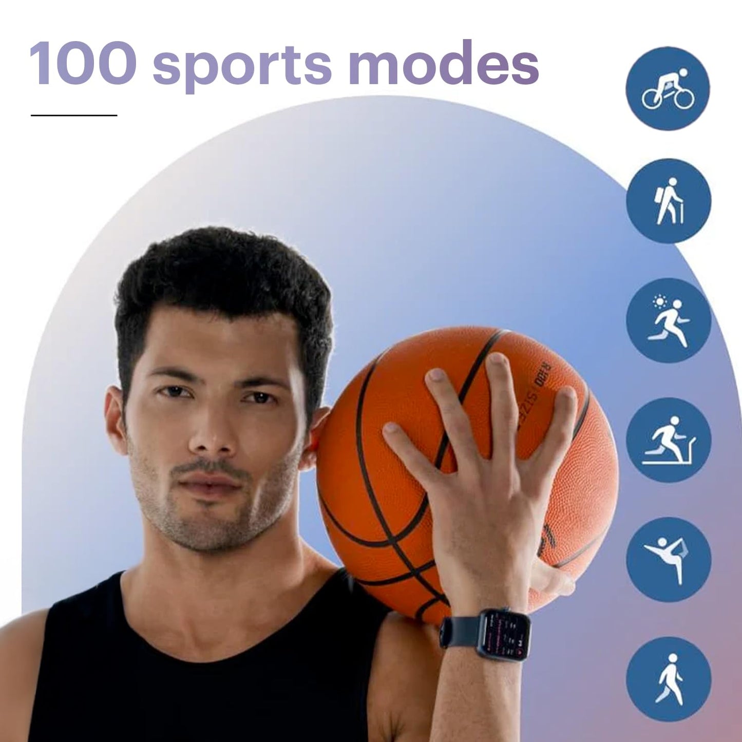 Noise Midnight Blue Smartwatch, 1.85" LCD, BT Calling