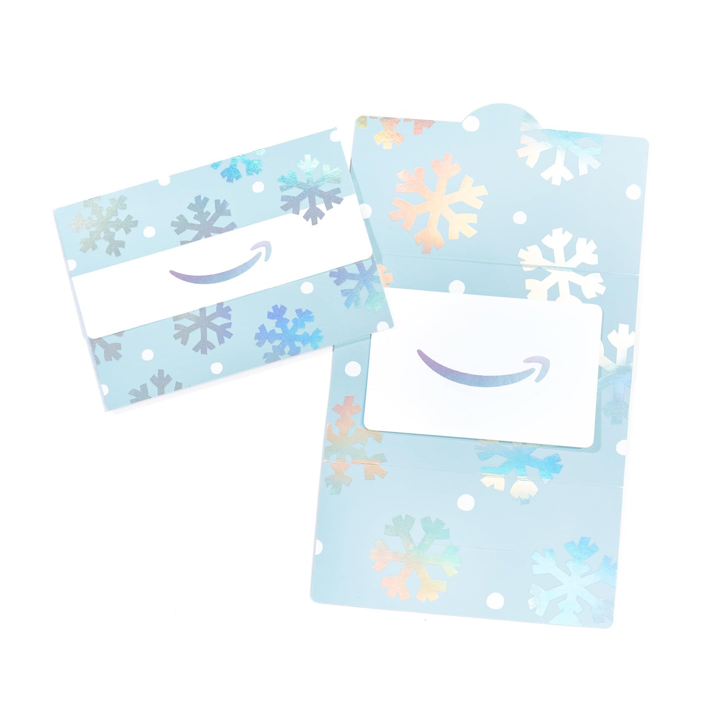 Amazon Physical Gift Card in Mini Envelope - Glistening Snowflakes | Christmas