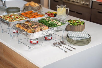 Sterno Fuel Cans - 6-Hour Burn, (6-Pack) Chafing Dish Fuel Can Burners for Food Warmer, Resealable Twist Chafer Fuel Canned Heat, Handy Wick