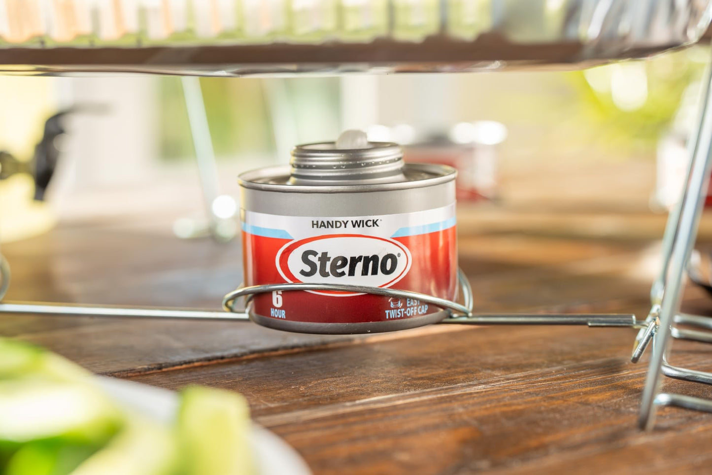 Sterno Fuel Cans - 6-Hour Burn, (12-Pack) Chafing Dish Fuel Can Burners for Food Warmer, Resealable Twist Chafer Fuel Canned Heat, Handy Wick