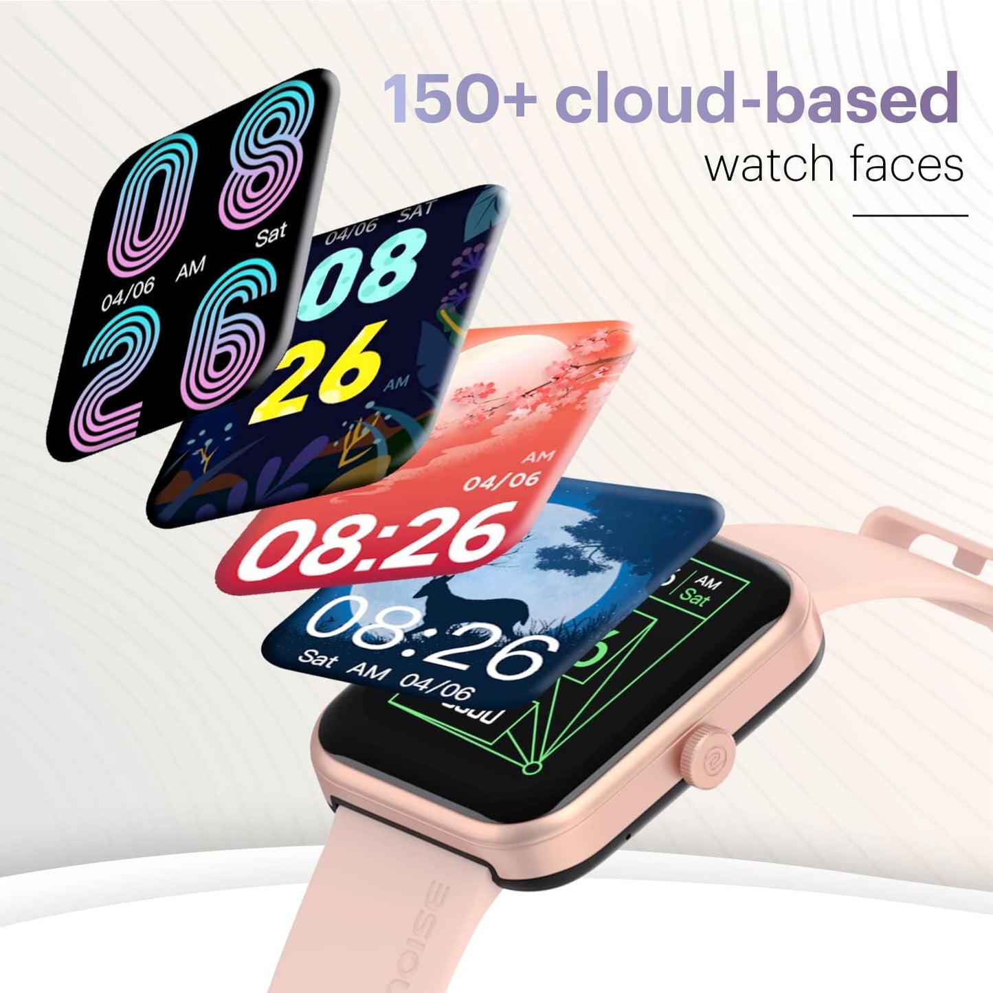 Noise Midnight Blue Smartwatch, 1.85" LCD, BT Calling