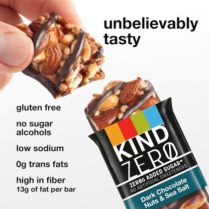 KIND Protein MAX and ZEROg Added Sugar Bundle Pack, High Protein Bars, Keto Snacks, (6) Protein MAX (6) Zero Added Sugar Bars, 4 Flavors, 12 Count Pack