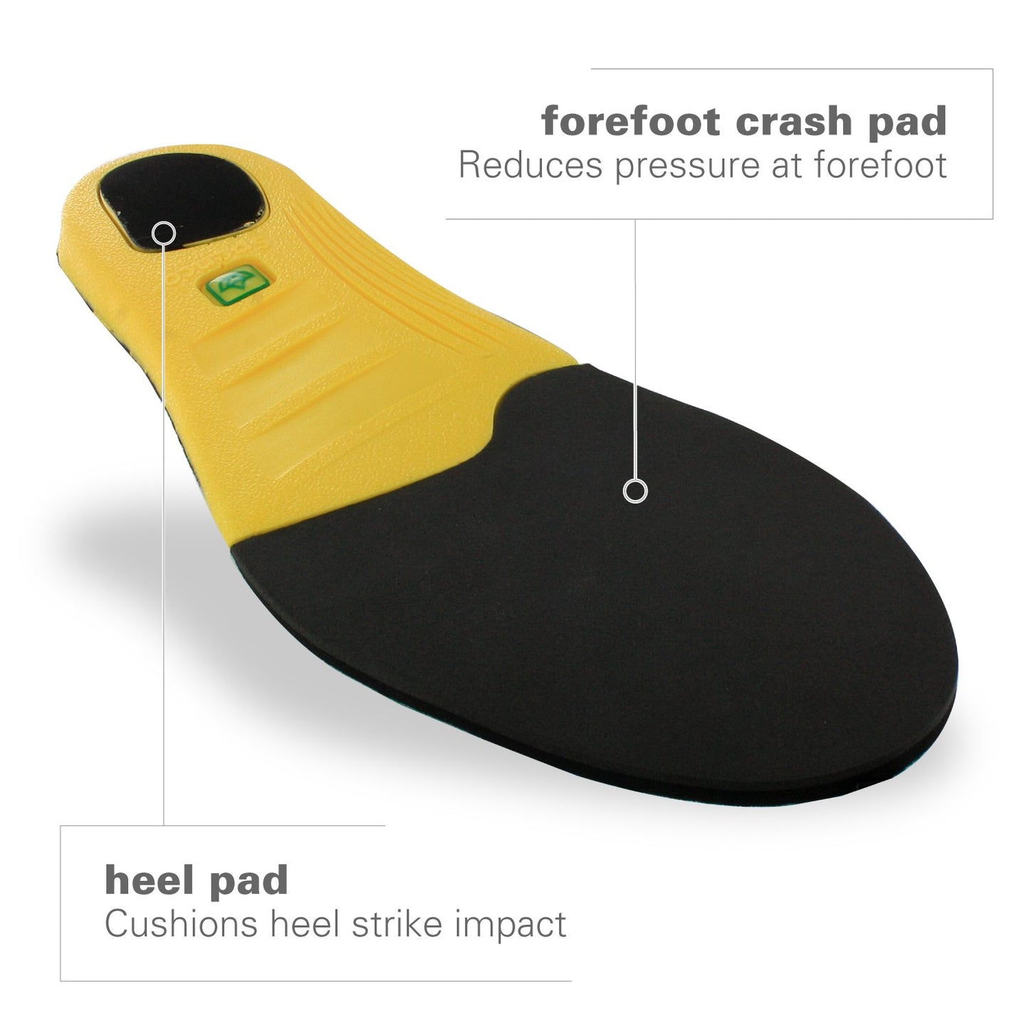 Spenco Polysorb Heavy Duty Maximum All Day Comfort and Support Shoe Insole Women's 7-8.5 / Men's 6-7.5