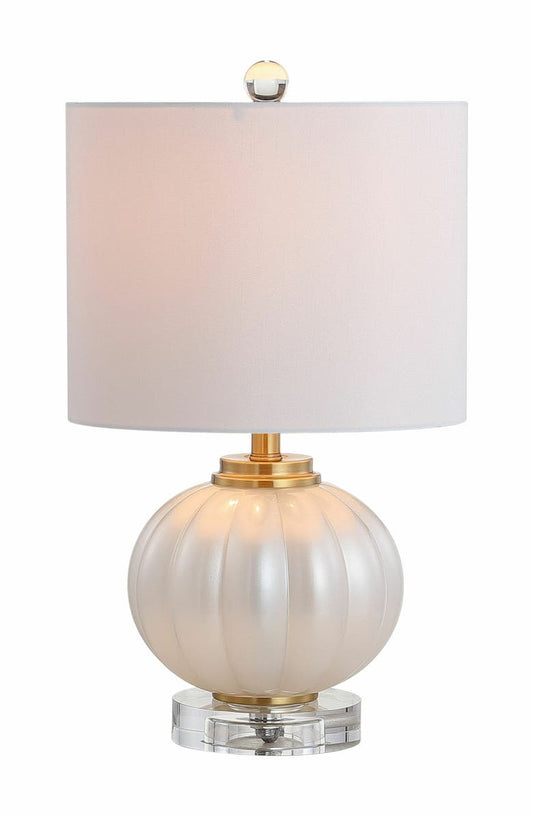Pearl Glass/Crystal LED Table Lamp