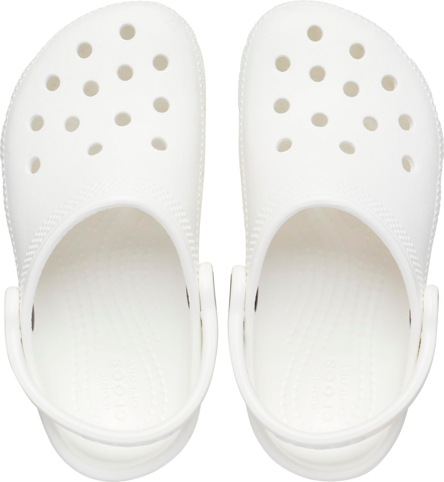 Crocs Unisex-Child Classic Clogs, White, 5 Big Kid