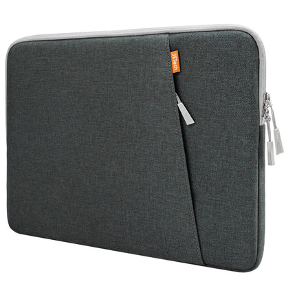 JETech Laptop Sleeve for 15 Inch Notebook, Compatible with MacBook Air 15 Inch M3/M2, MacBook Pro 16 Inch M4/M3/M2/M1, Waterproof Shockproof Pouch Bag (Dark Grey)