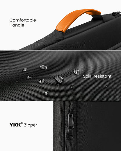 tomtoc 360° Sleeve for 15 Inch New MacBook Air M3/A3114 M2/A2941 2024-2023, 2024 15" Microsoft Surface Laptop 6/5/4/3, Dell XPS 15 Plus, 15 Inch MacBook Pro A1990 A1707, Computer Sleeve