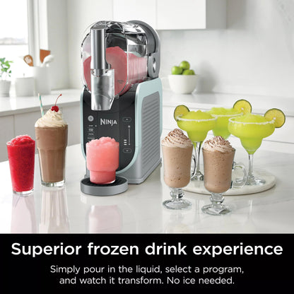 Ninja SLUSHi with RapidChill Technology, 96 oz. Frozen Drink & Slushie Machine, 5 Preset Programs, Slush, Spiked Slush, Frappe, Milkshake, Frozen Juice, FS305CO (Renewed)