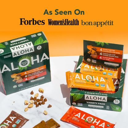 text  aloha-organic-plant-based-protein-bars-3-flavor-variety-pack-12-count-1-98oz-bars-vegan-snacks-low-sugar-gluten-free-low-carb-paleo-non-gmo-stevia-free-no-sugar-alcohol-sweeteners-2