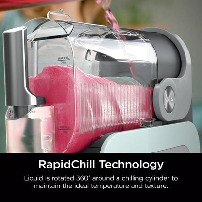 Ninja SLUSHi with RapidChill Technology, 96 oz. Frozen Drink & Slushie Machine, 5 Preset Programs, Slush, Spiked Slush, Frappe, Milkshake, Frozen Juice, FS305CO (Renewed)