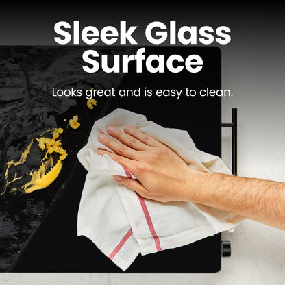 text  chefman-electric-warming-tray-with-adjustable-temperature-control-perfect-for-buffets-restaurants-parties-events-and-home-dinners-large-21-x-16-glass-top-surface-keeps-food-hot-black