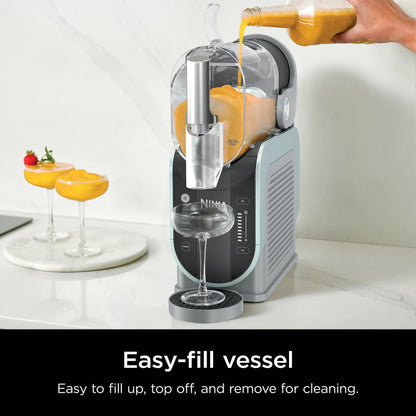 Ninja SLUSHi with RapidChill Technology, 96 oz. Frozen Drink & Slushie Machine, 5 Preset Programs, Slush, Spiked Slush, Frappe, Milkshake, Frozen Juice, FS305CO (Renewed)