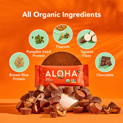 text  aloha-organic-plant-based-protein-bars-peanut-butter-cup-bar-12-bars-vegan-low-sugar-gluten-free-low-carb-non-gmo-no-stevia-no-erythritol-2