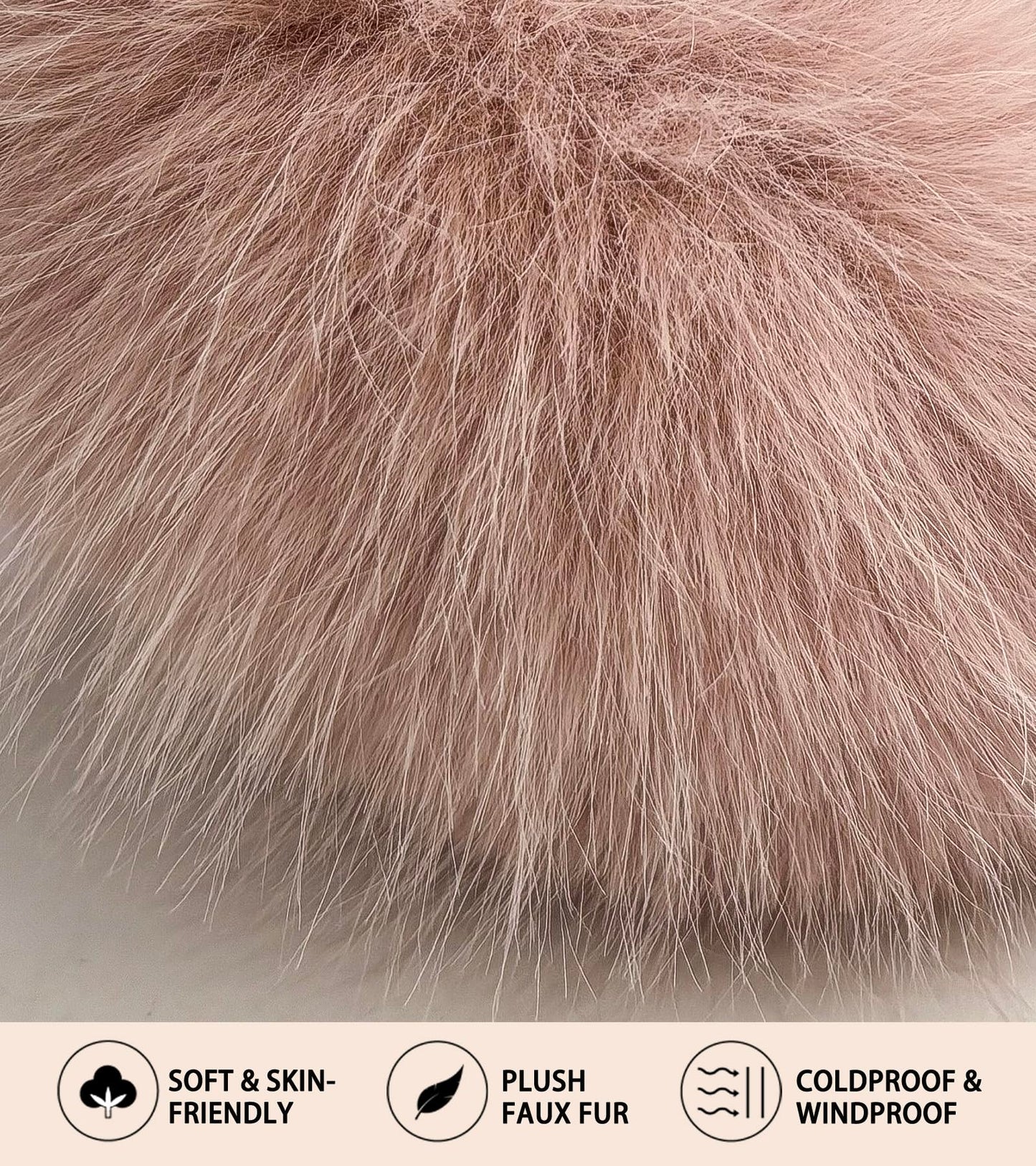 ZMUBB Winter Ear Muffs for Women Men - Foldable Fuzzy Earmuffs Faux Fur Ear Warmer, Perfect Ear Covers for Cold Days (green)